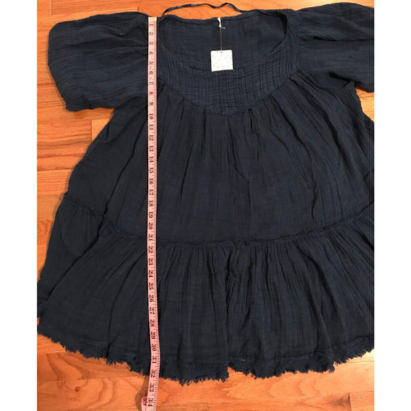 FREE PEOPLE Mysteryland Fringe Mini Baby Doll Dress - Size Extra Small - NWT - Picture 6 of 12